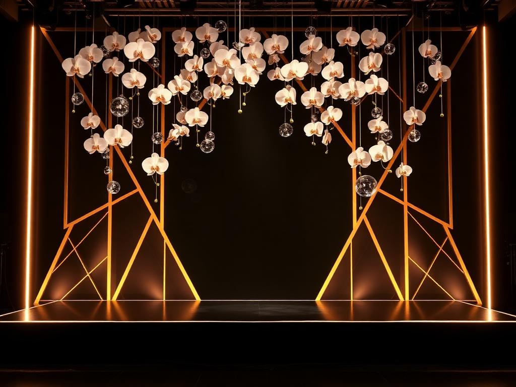 Modern luxe stage